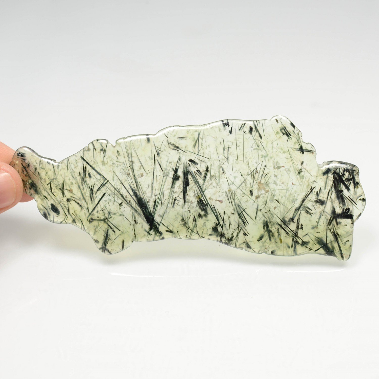 Prehnite and actinolite - Kayes region, Mali