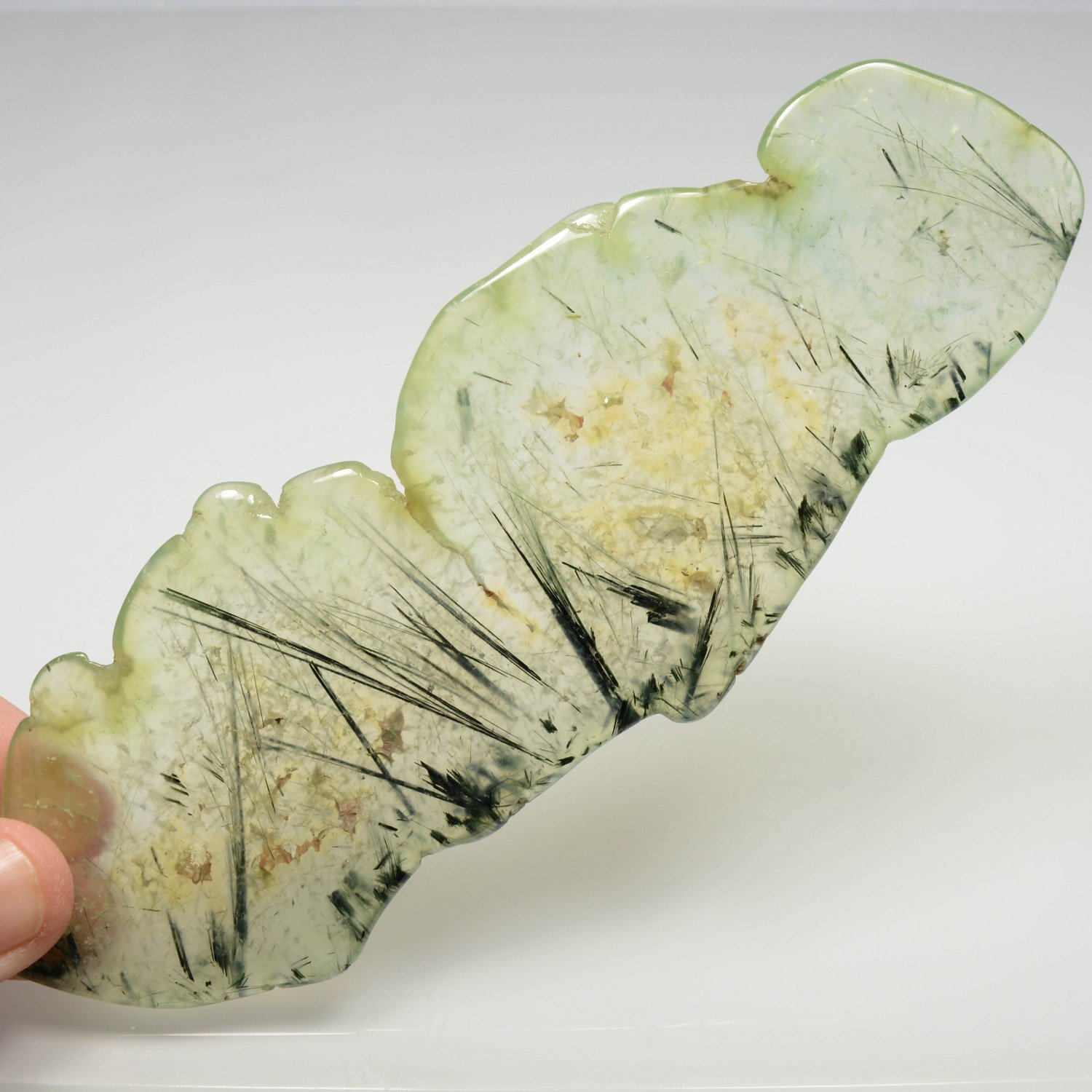 Prehnite and actinolite - Kayes region, Mali