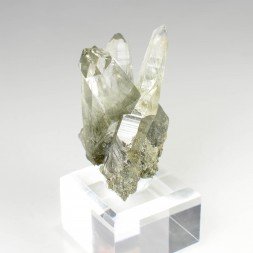 Quartz with inclusions - Ganesh Himal, Nepal