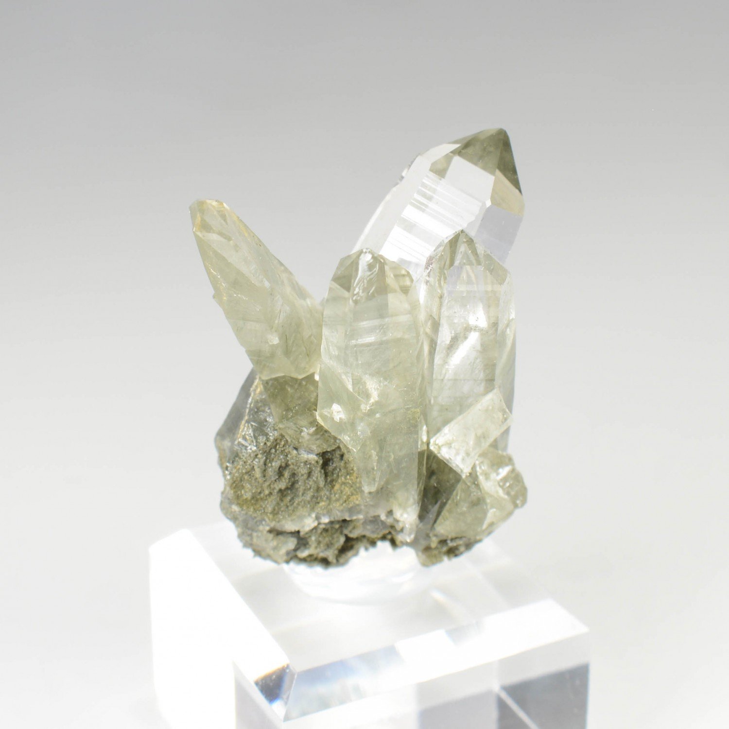 Quartz with inclusions - Ganesh Himal, Nepal