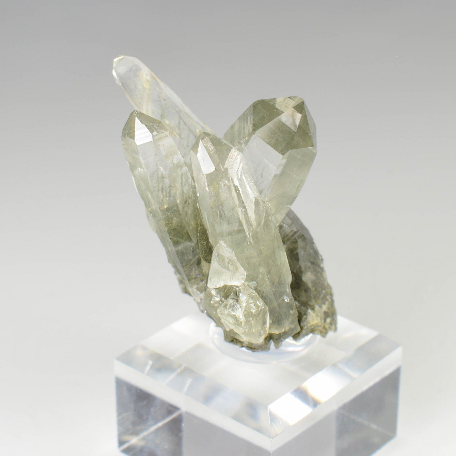 Quartz with inclusions - Ganesh Himal, Nepal