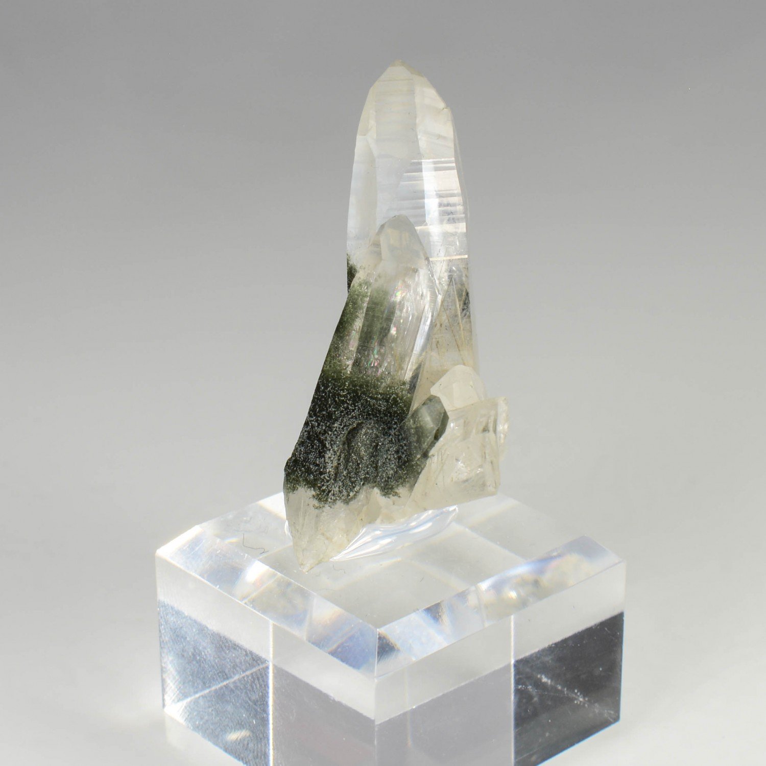 Quartz à inclusions - Ganesh Himal, Népal