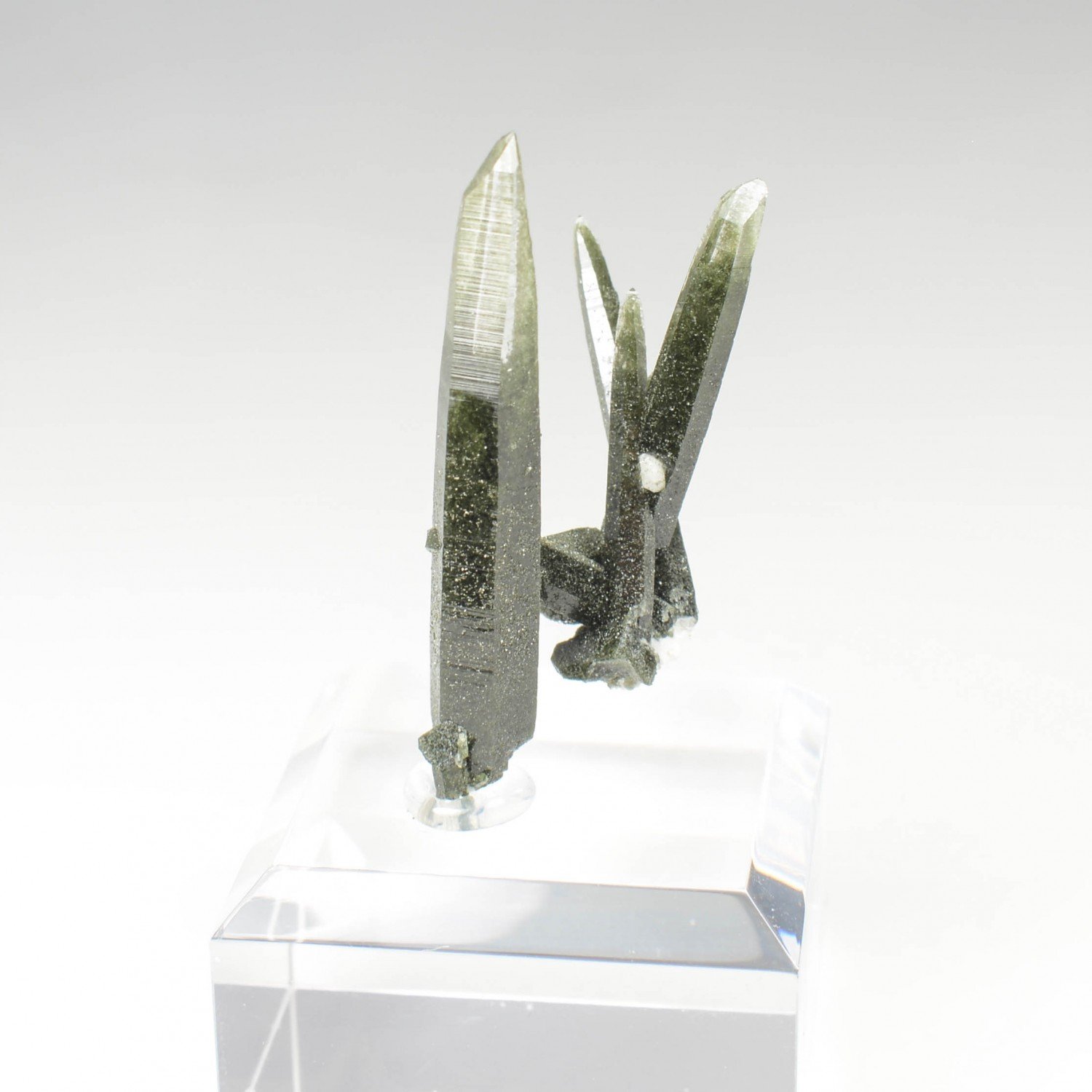 Quartz chloriteux - Ganesh Himal, Népal Quartz chloriteux - Ganesh Himal, Népal