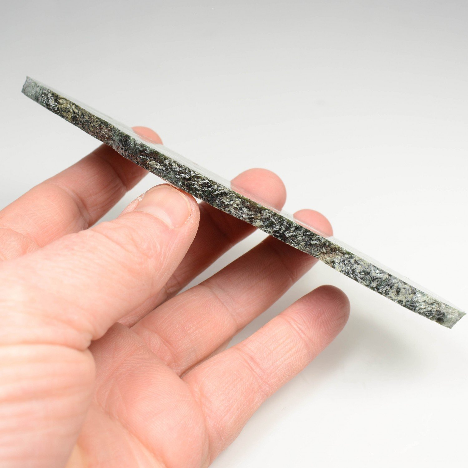 Séraphinite - Mine Korshunovskoye, Sibérie, Russie