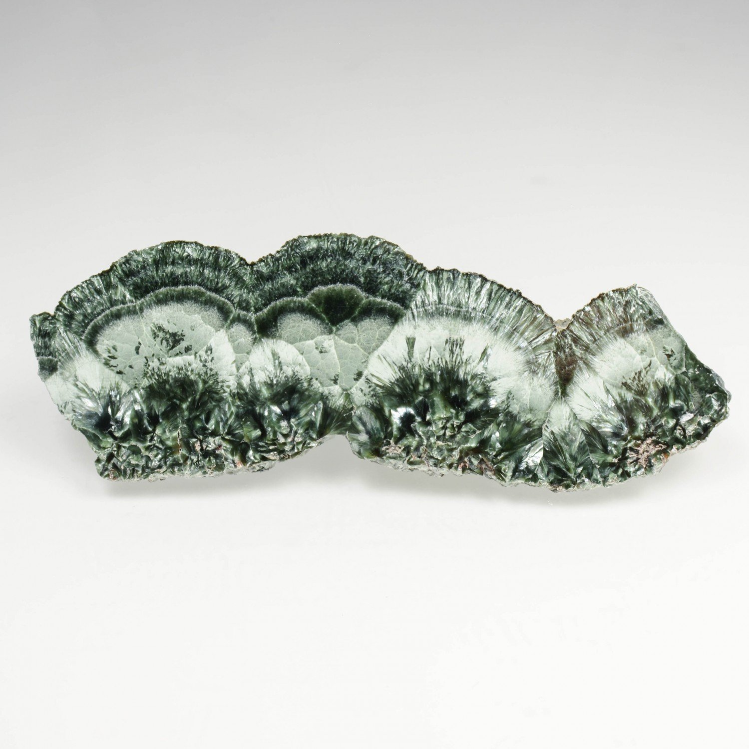 Séraphinite - Mine Korshunovskoye, Sibérie, Russie