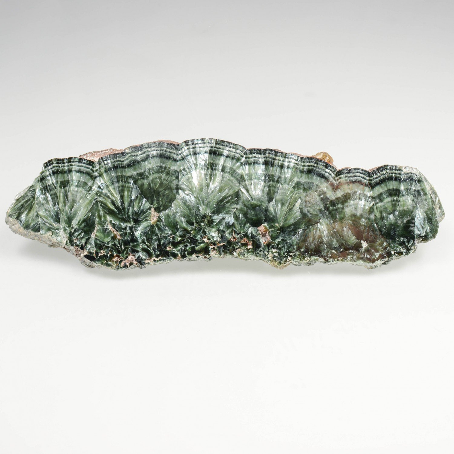 Séraphinite - Mine Korshunovskoye, Sibérie, Russie