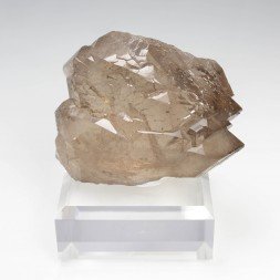 Quartz fumé gwindel - Bassin d'Argentière, Massif du Mont-Blanc, Haute-Savoie, France