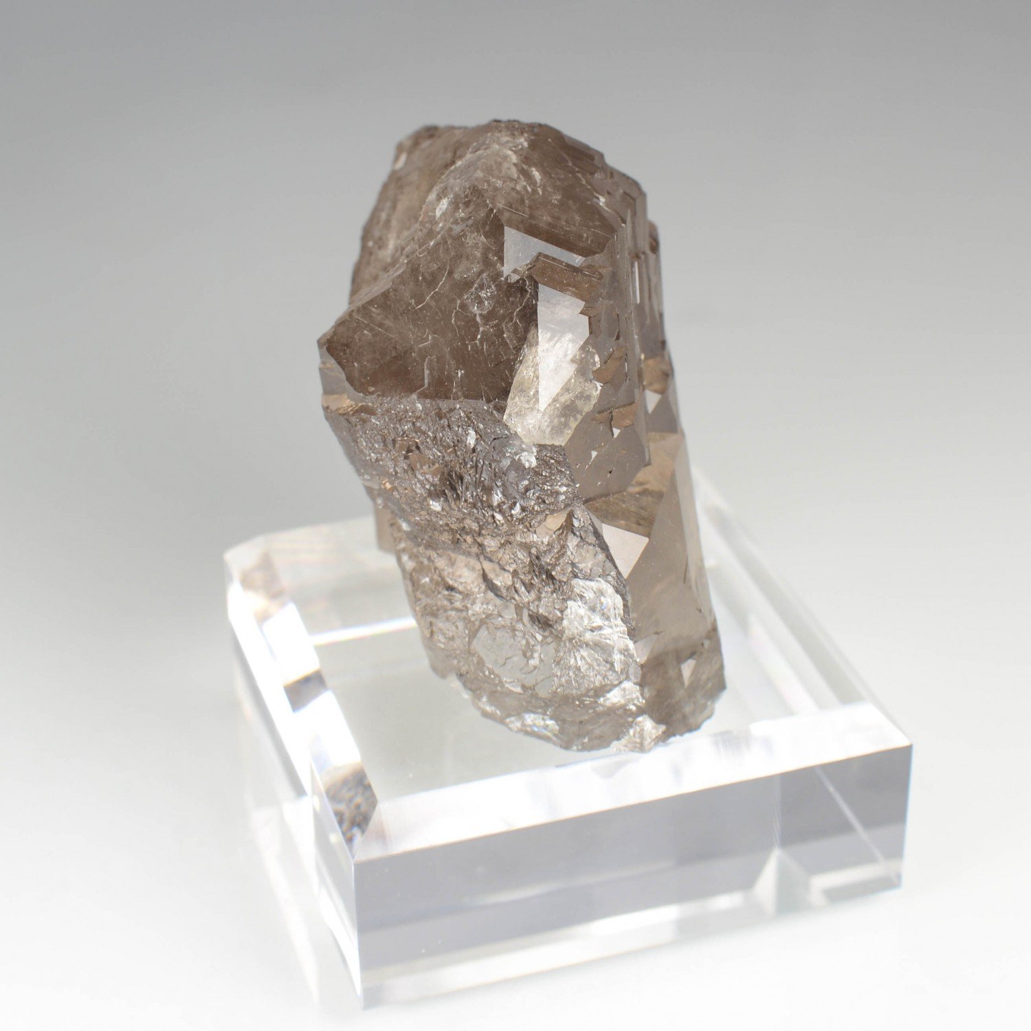 Smoky quartz gwindel - Argentière Basin, Mont Blanc, France