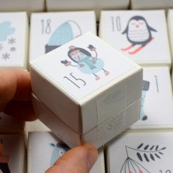 Advent Calendar - 24 minerals in Perky boxes