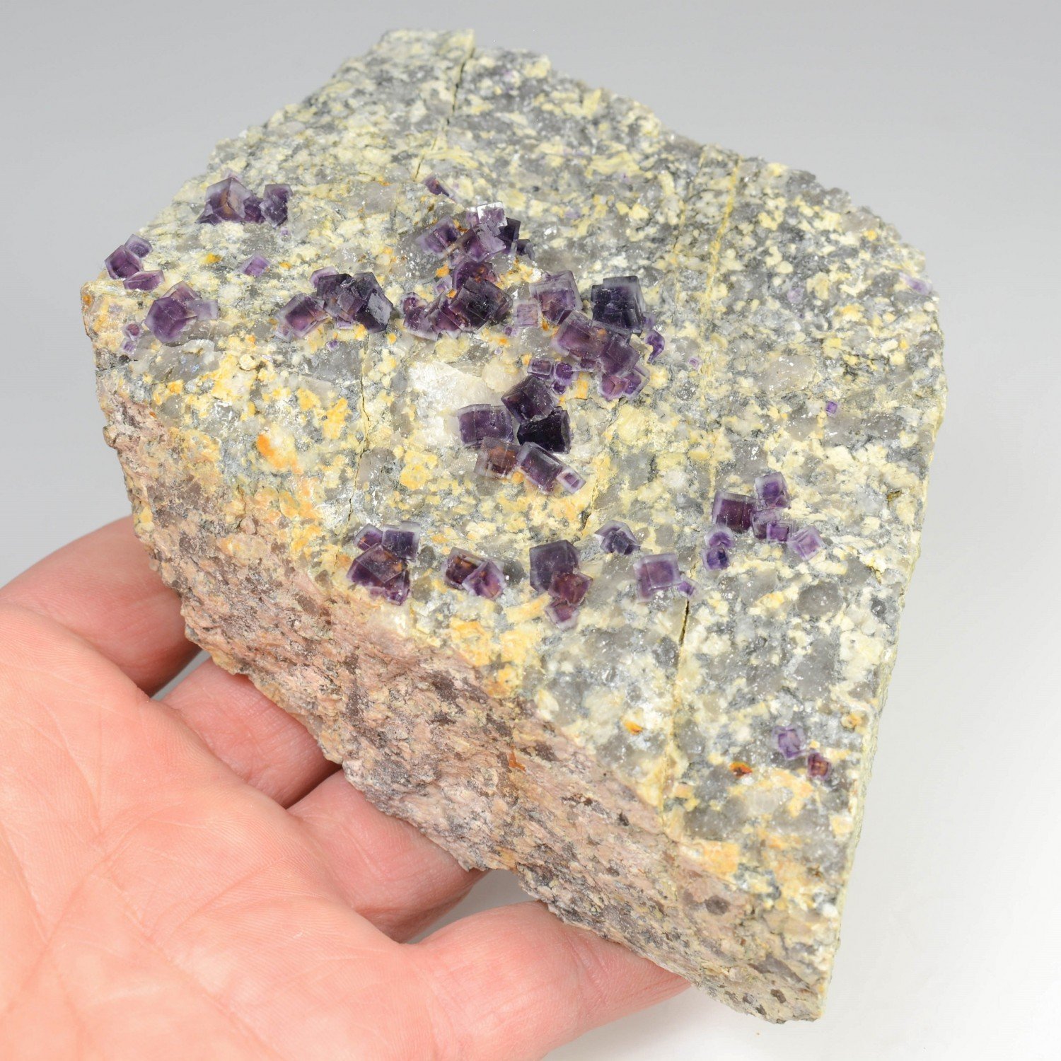 Fluorite - Saint Peray, Ardèche, France