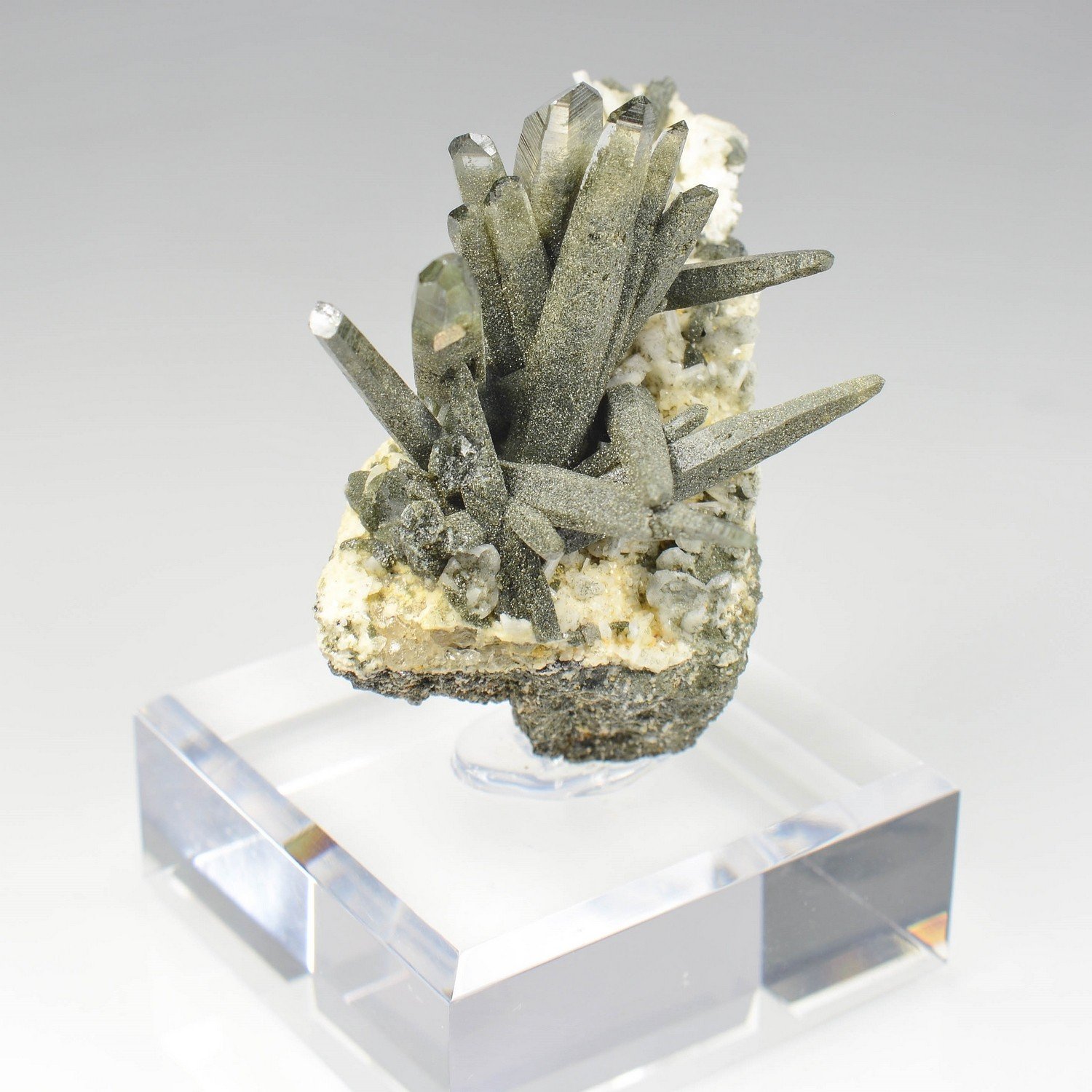 Quartz chloriteux - Ganesh Himal, Népal Quartz chloriteux - Ganesh Himal, Népal
