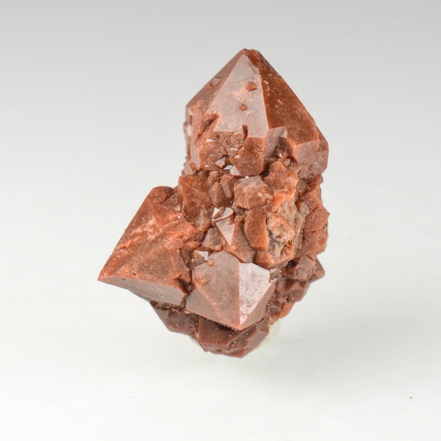 Quartz hématoïde - Chella, Valence, Espagne Quartz hématoïde - Chella, Valence, Espagne