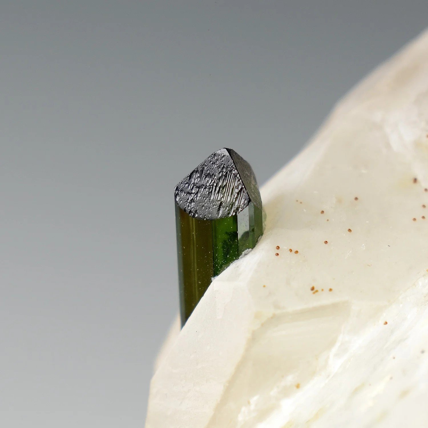 Quartz and tourmaline - Minas Gerais, Brazil Quartz and tourmaline - Minas Gerais, Brazil