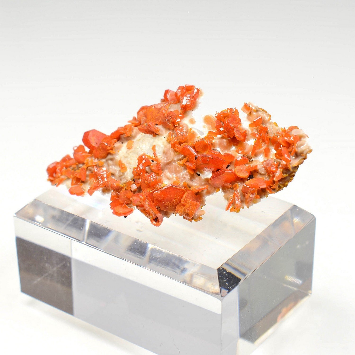 Wulfenite - Jianshan Mine, Xinjiang Region, China
