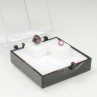 SPINEL Duo - cut stone and crystallised stone