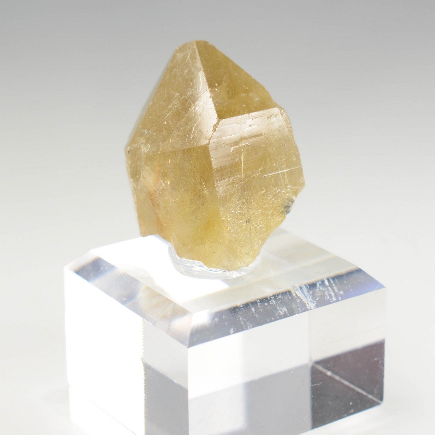 Quartz à inclusions de rutile - Novo Horizonte, Bahia, Brésil