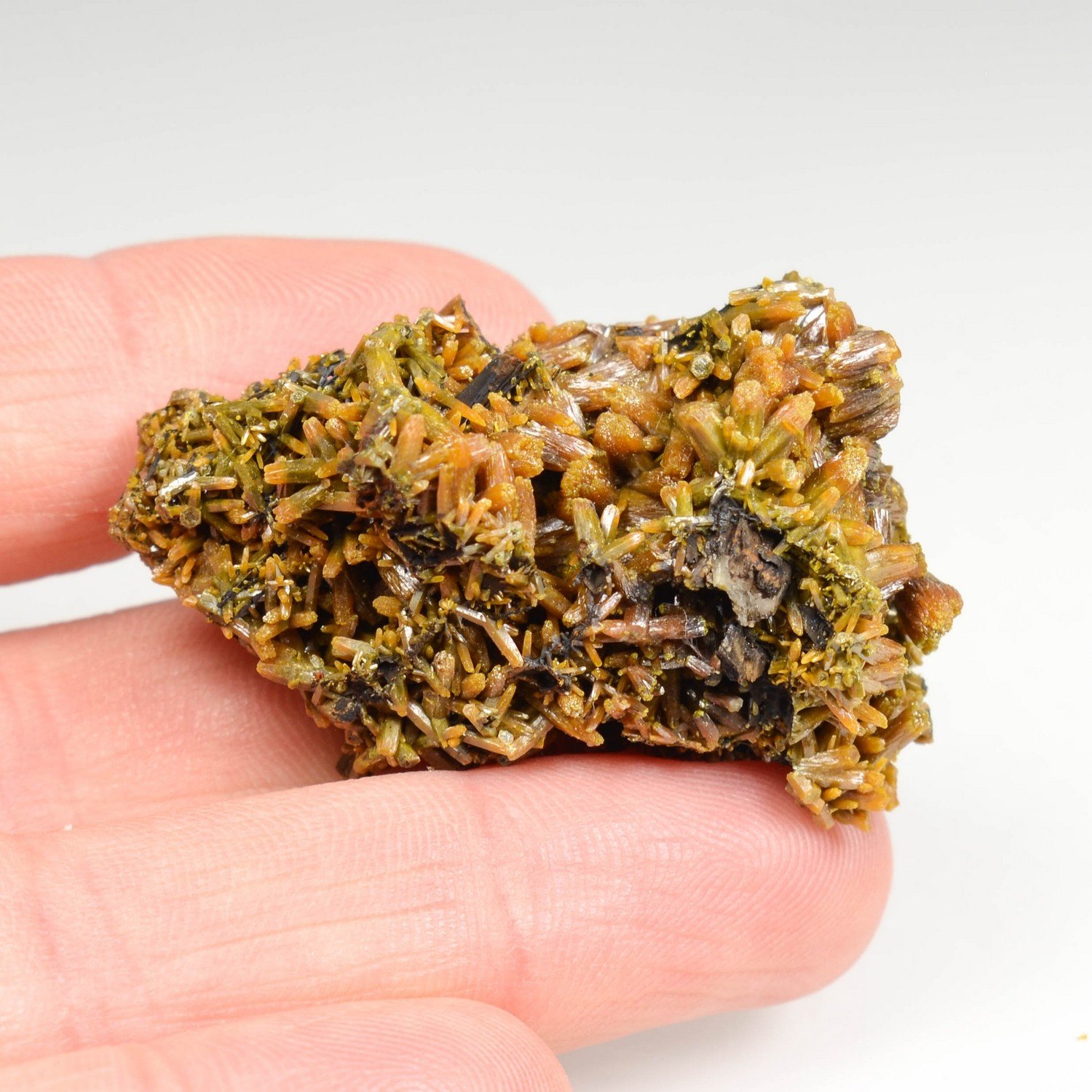 Pyromorphite - Les Farges, Ussel, Corrèze, France