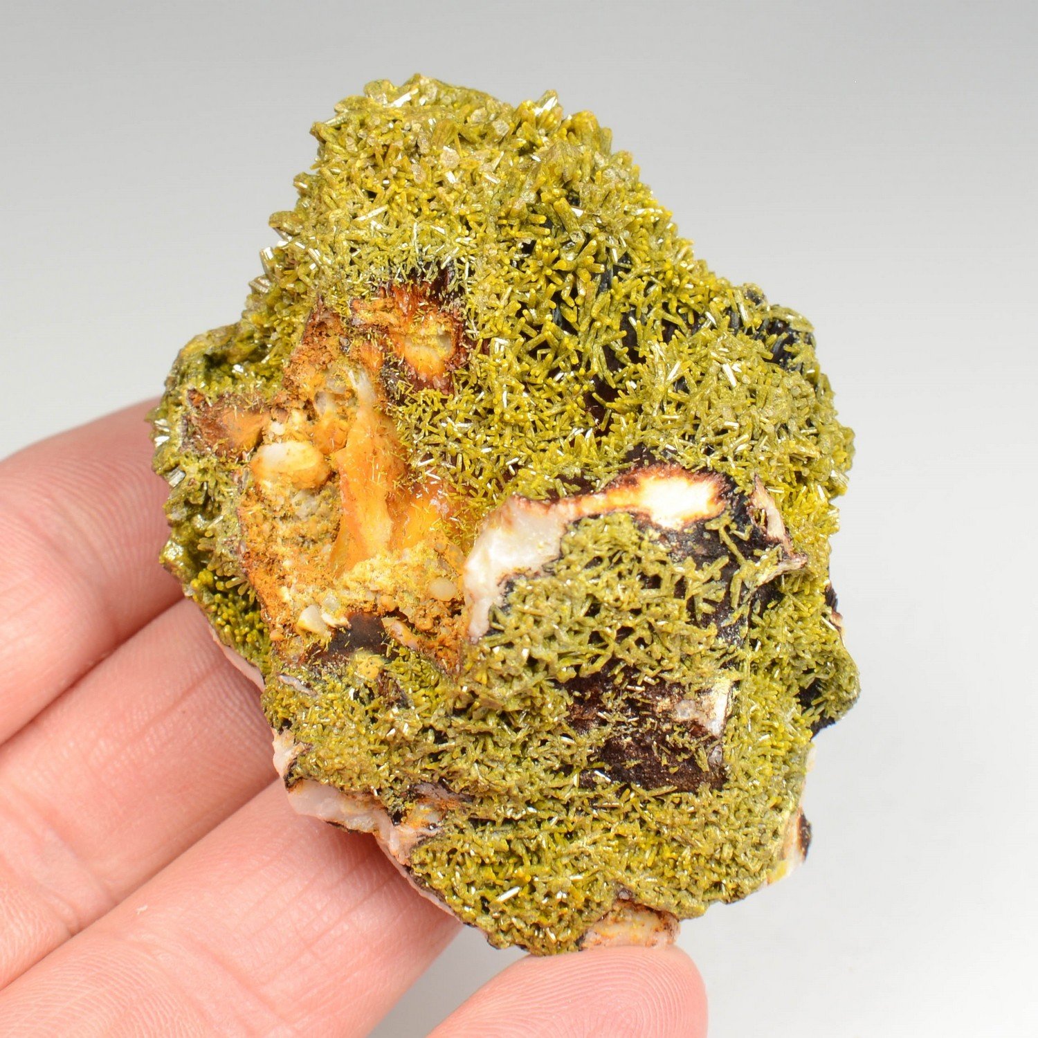 Pyromorphite - Les Farges, Ussel, Corrèze, France