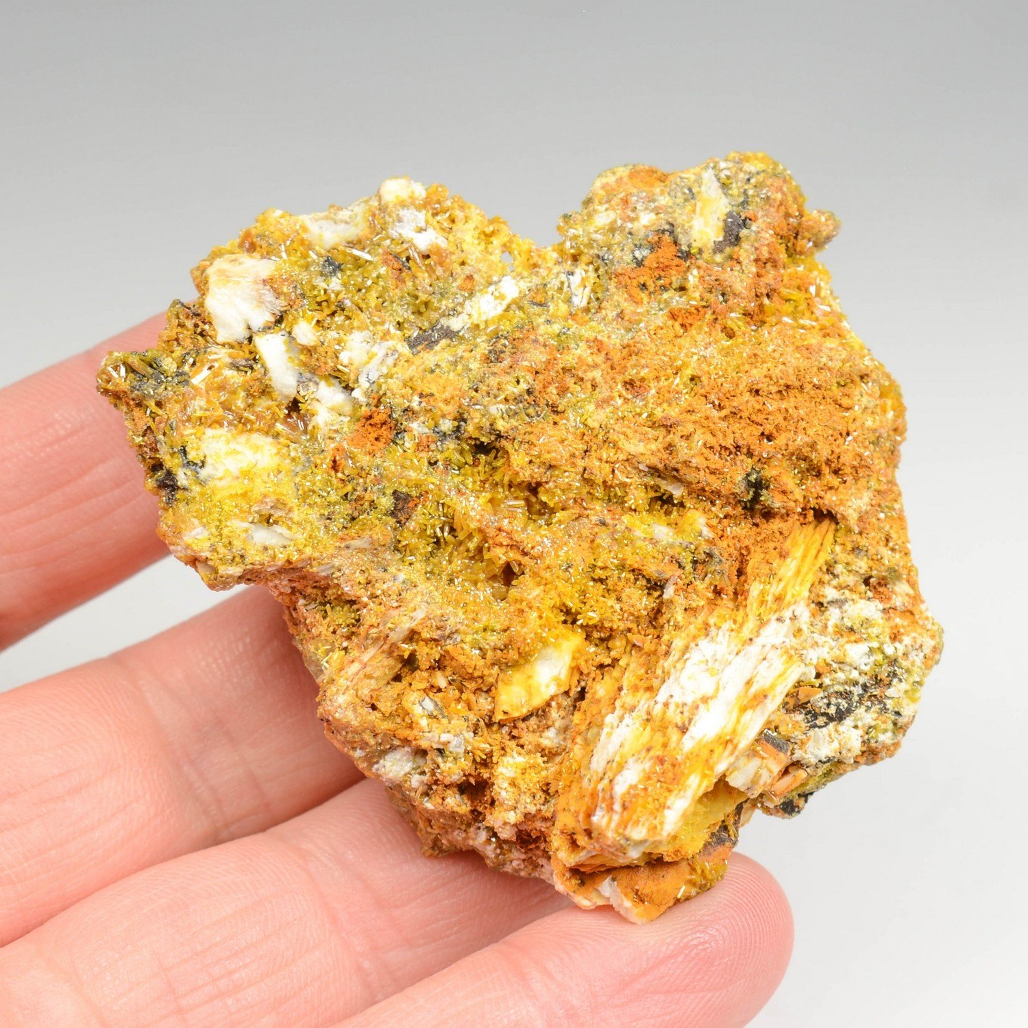 Pyromorphite - Les Farges, Ussel, Corrèze, France