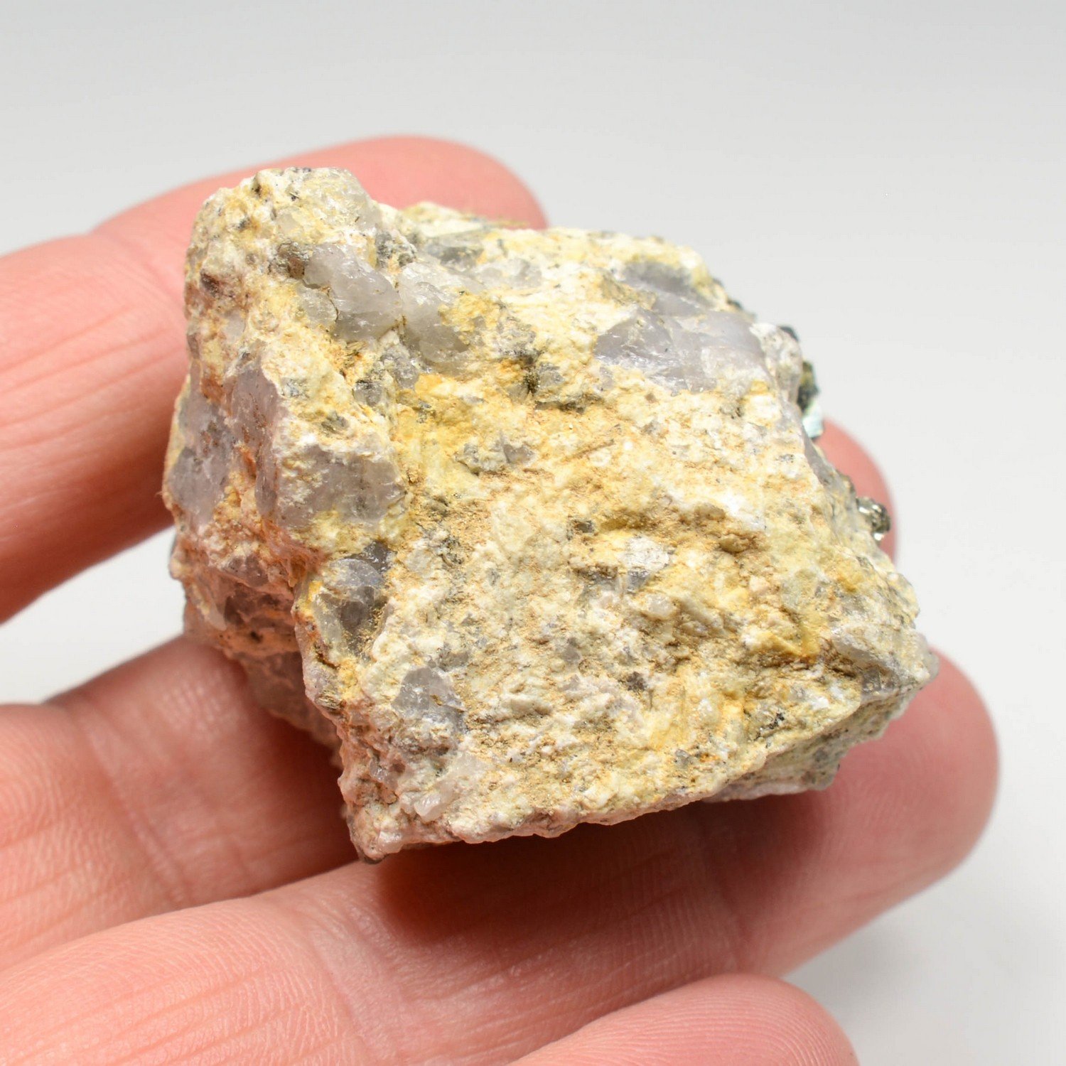 Pyrite and quartz - Kalimantan, Indonesia