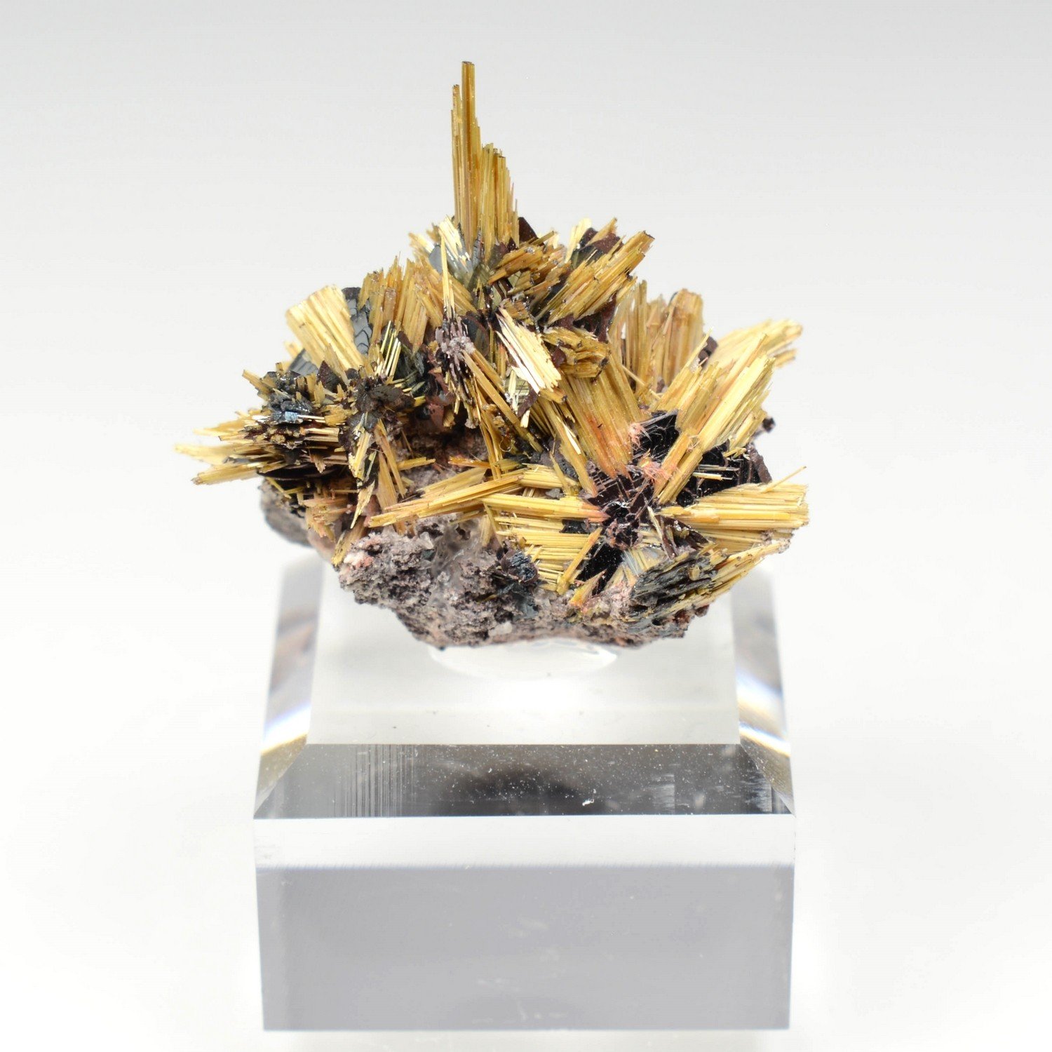 Rutile et hématite - Novo Horizonte, Bahia, Brésil