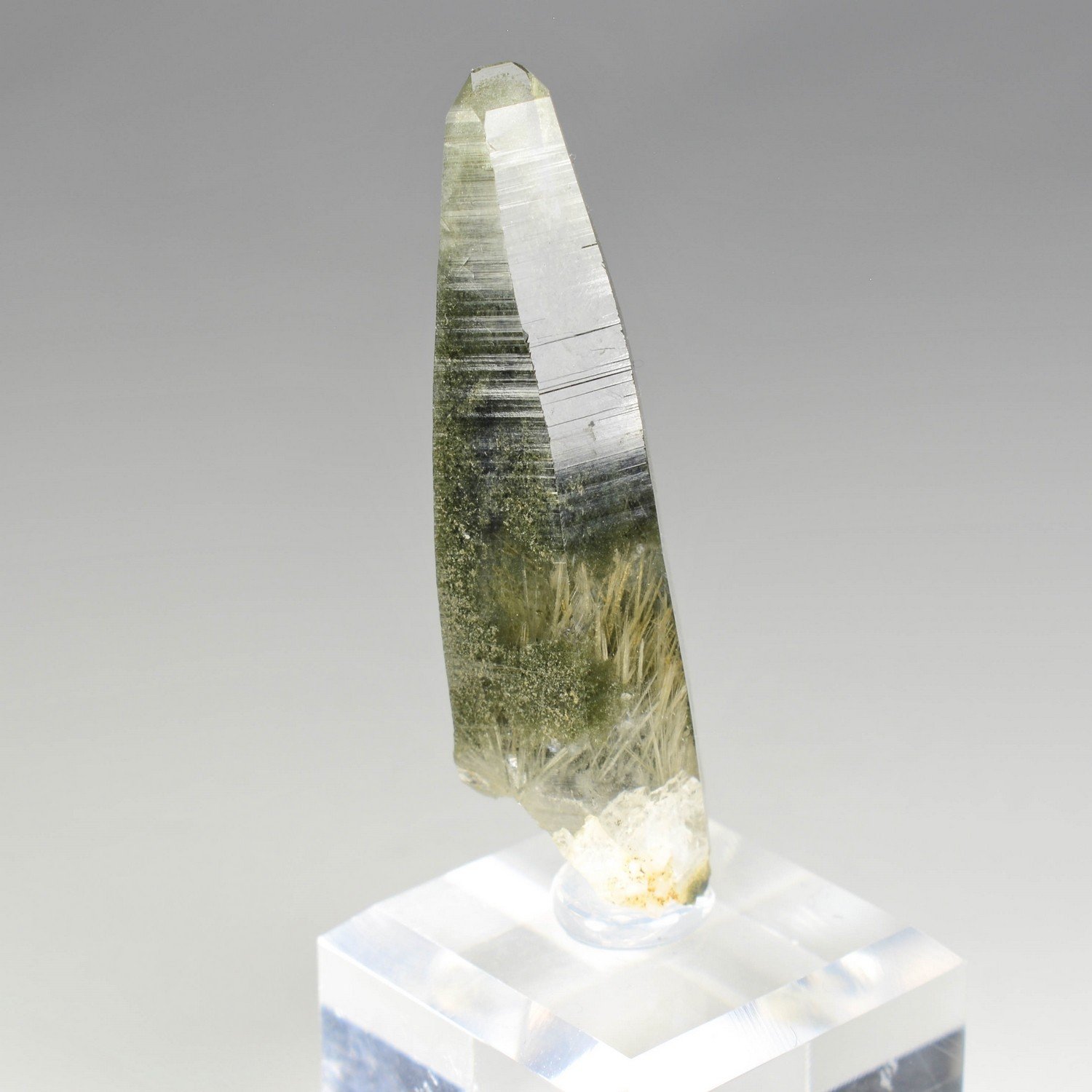 Quartz à inclusions - Ganesh Himal, Népal