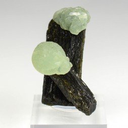 Prehnite on epidote - Diamonkara, Kayes, Mali