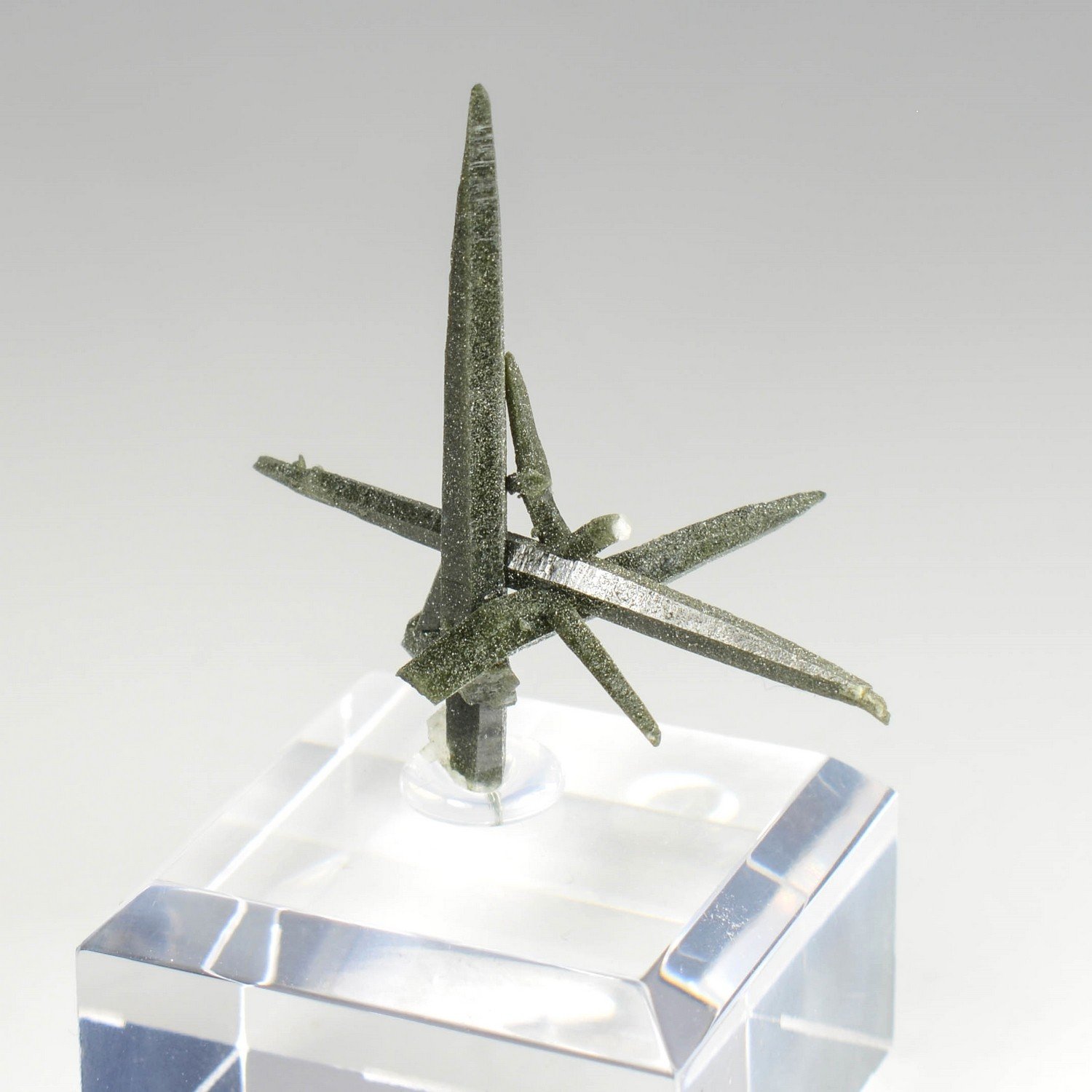 Quartz chloriteux - Ganesh Himal, Népal Quartz chloriteux - Ganesh Himal, Népal