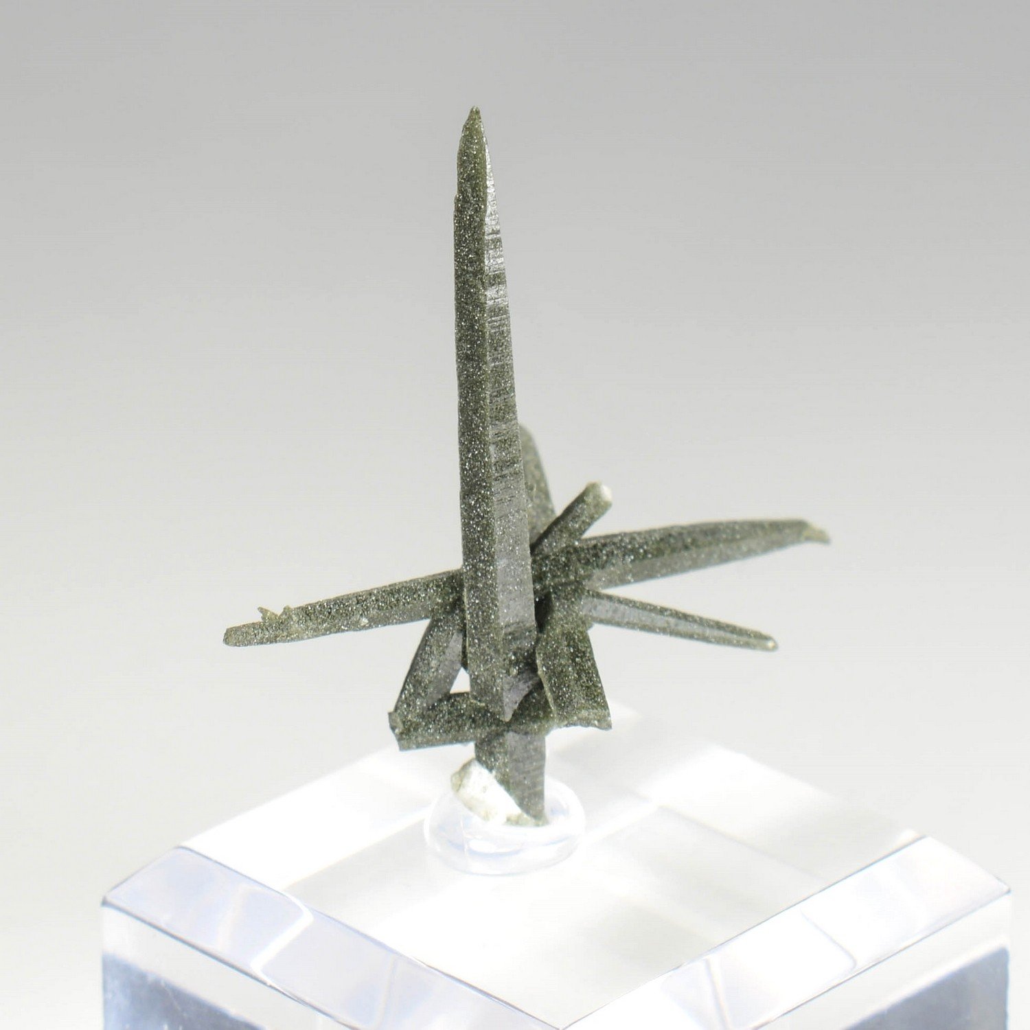 Quartz chloriteux - Ganesh Himal, Népal Quartz chloriteux - Ganesh Himal, Népal