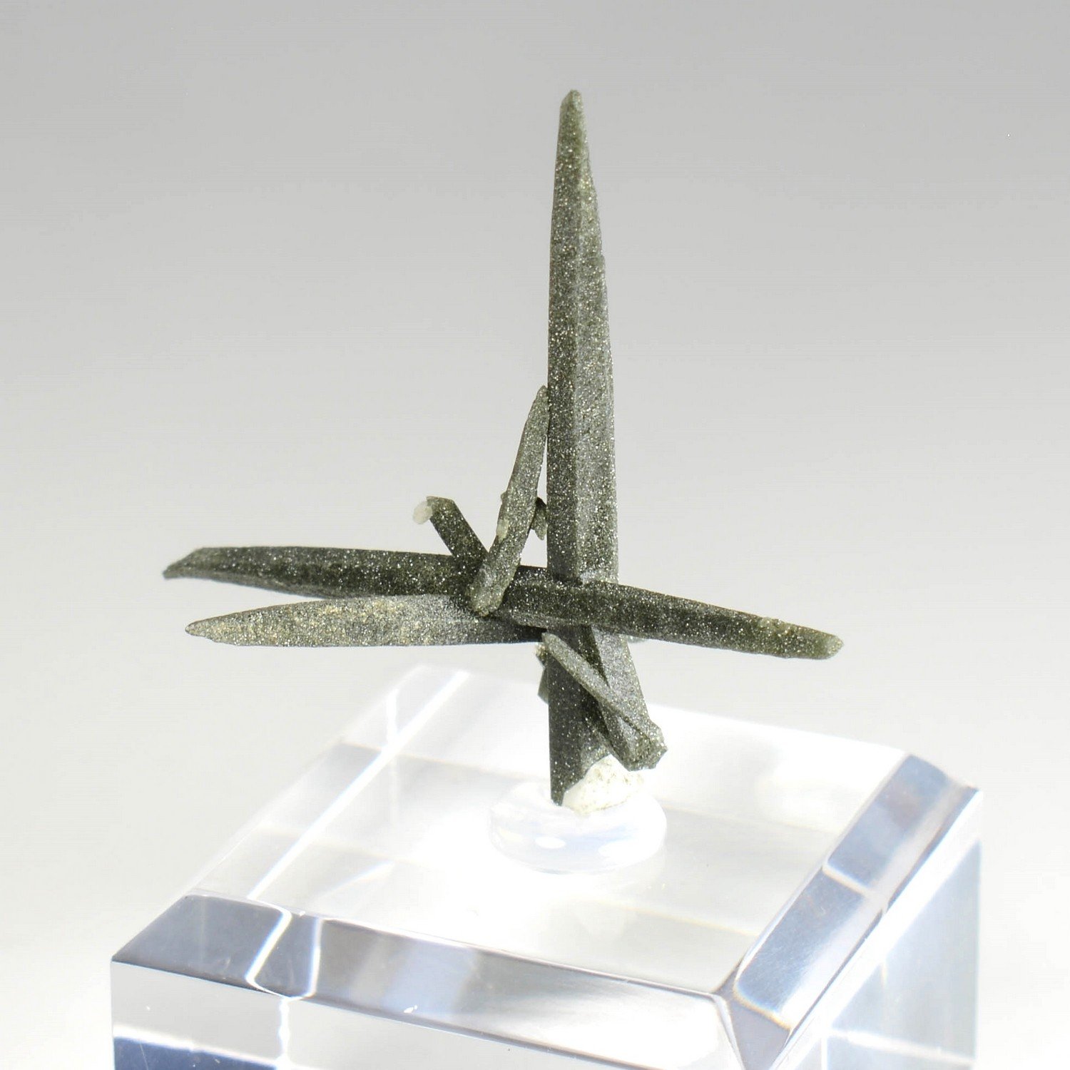 Quartz chloriteux - Ganesh Himal, Népal Quartz chloriteux - Ganesh Himal, Népal