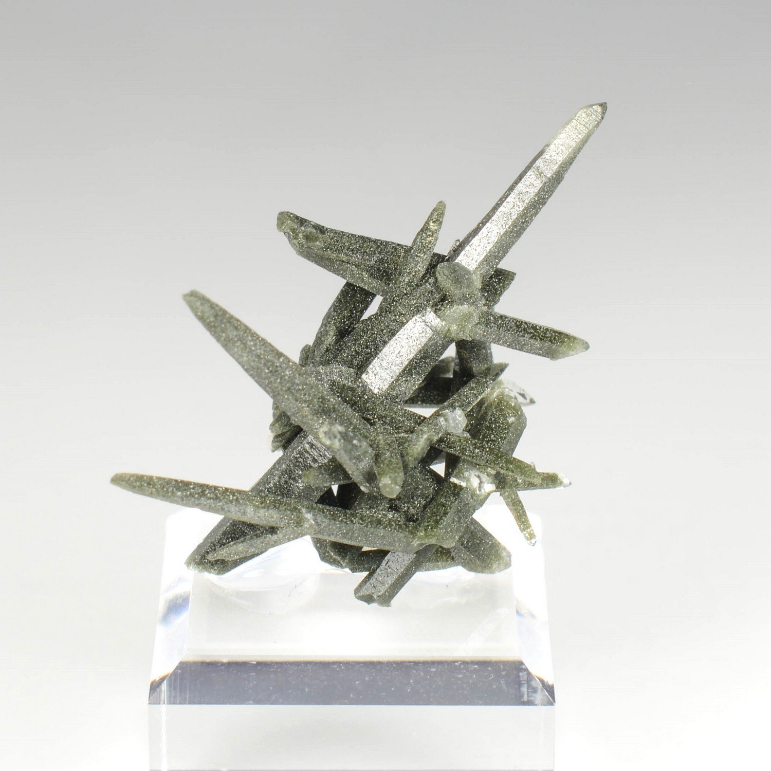 Quartz chloriteux - Ganesh Himal, Népal Quartz chloriteux - Ganesh Himal, Népal