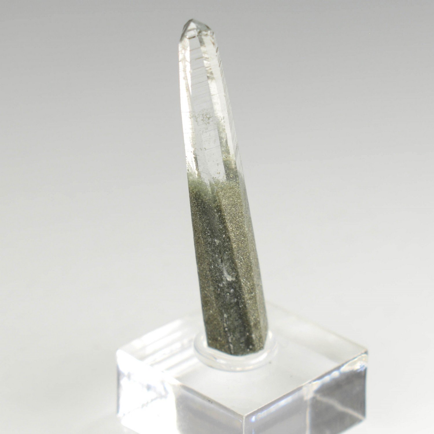 Quartz chloriteux - Ganesh Himal, Nepal Quartz chloriteux - Ganesh Himal, Nepal