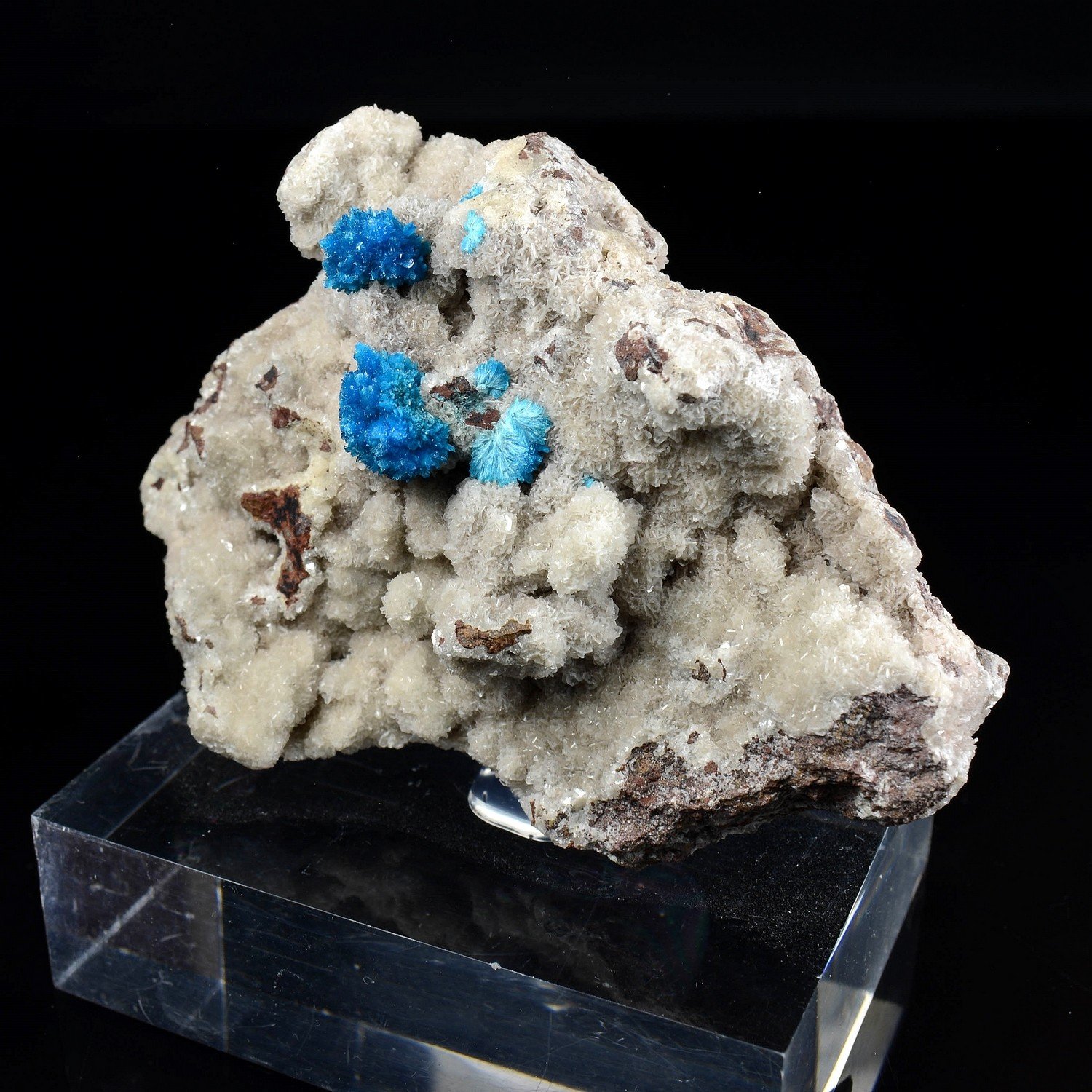 Cavansite - Carrières de Wagholi, Poona, Maharashtra, Inde