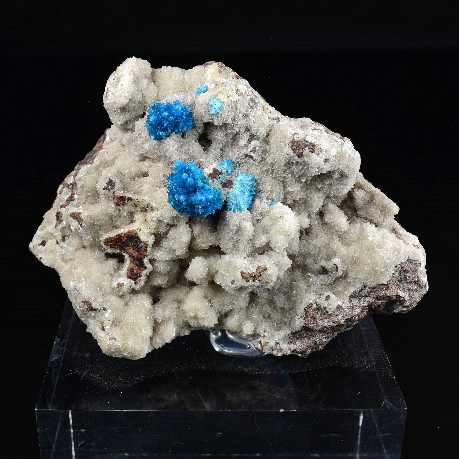 Cavansite - Carrières de Wagholi, Poona, Maharashtra, Inde