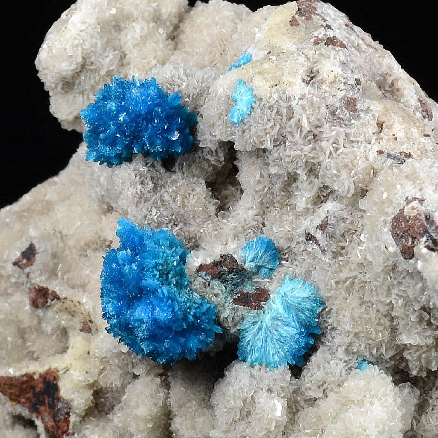 Cavansite - Carrières de Wagholi, Poona, Maharashtra, Inde