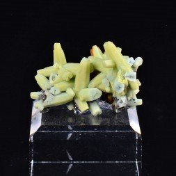 Plumbogummite psm after pyromorphite - Yangshuo Mine,