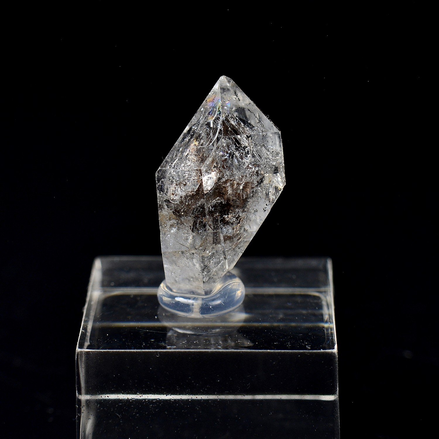 Quartz à inclusions d'hydrocarbures - Balochistan, Pakistan