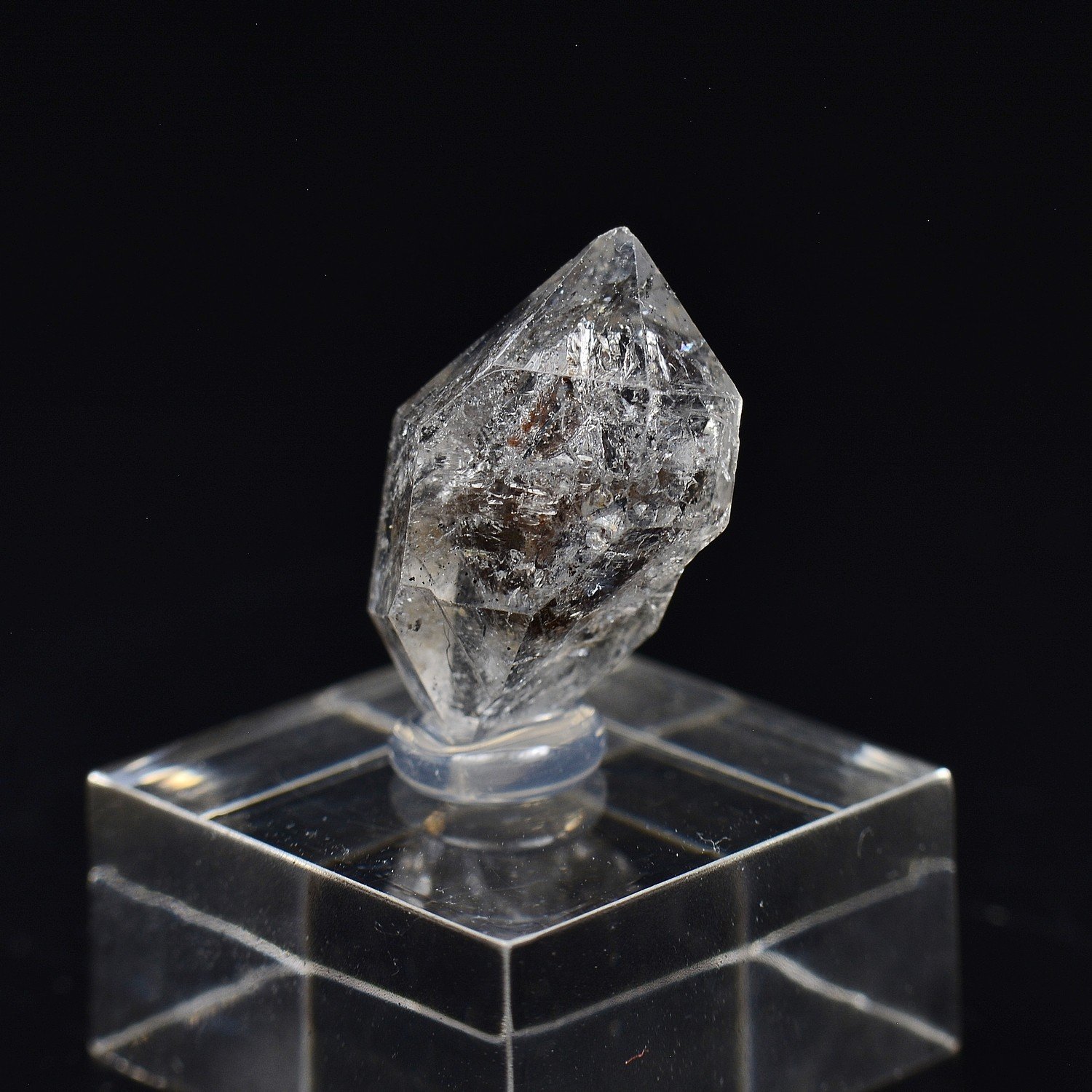 Quartz à inclusions d'hydrocarbures - Balochistan, Pakistan