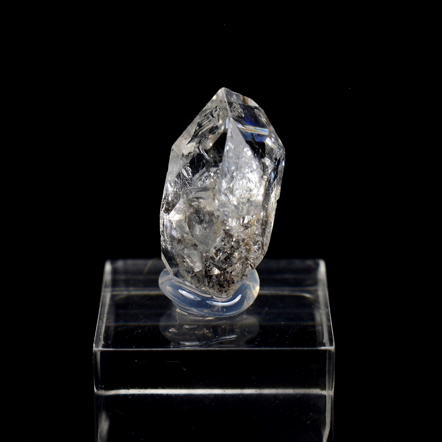 Quartz with hydrocarbon inclusions - Balochistan, Pakistan