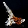 Quartz and siderite - Ganesh Himal, Nepal