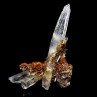 Quartz and siderite - Ganesh Himal, Nepal