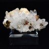 Calcite, quartz et chalcopyrite - Cavnic, Roumanie
