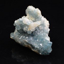 Blue apatite - Golconda Mine, Minas Gerais, Brazil