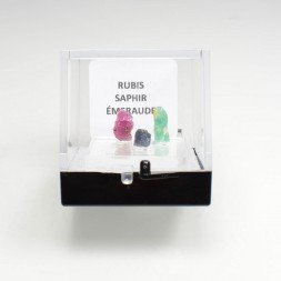 Emerald, sapphire and ruby TRIO