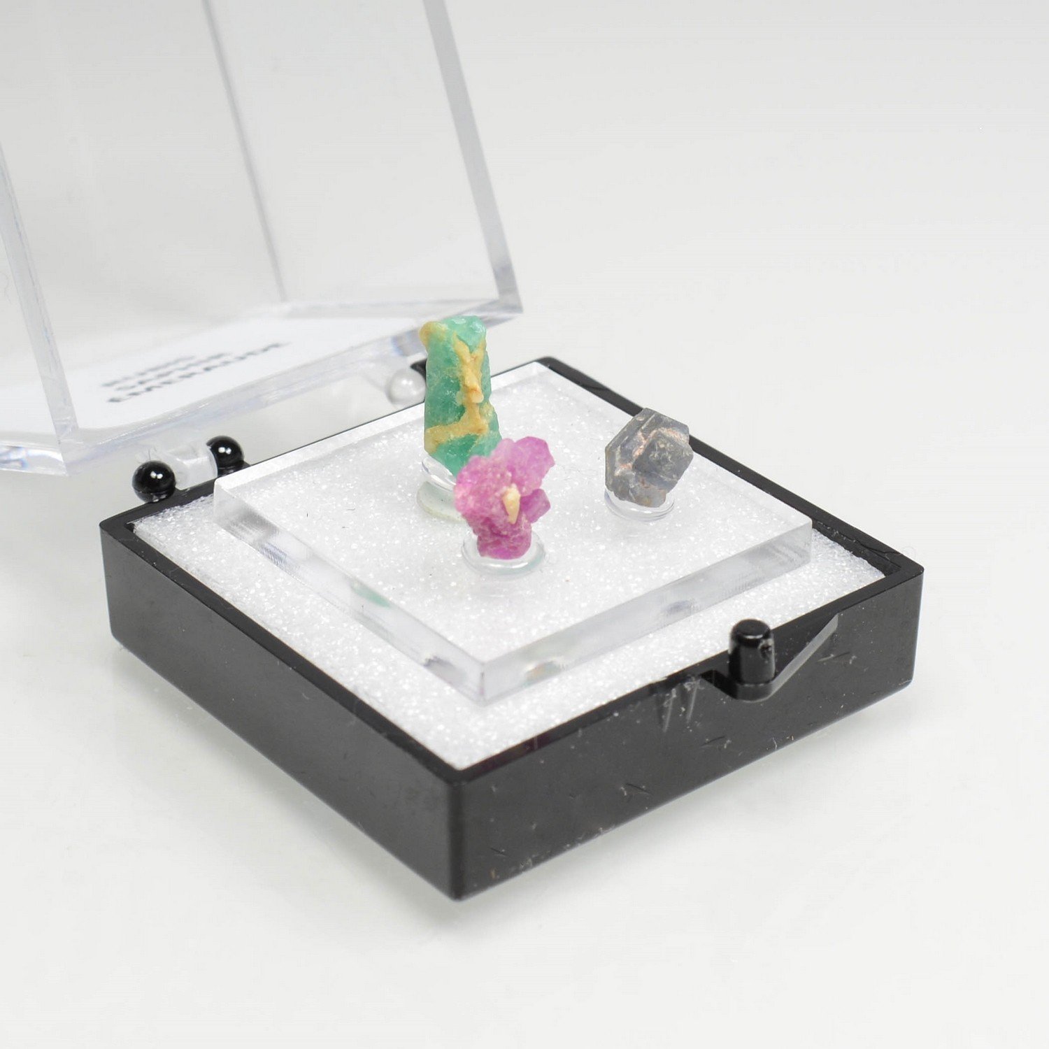 Emerald, sapphire and ruby TRIO