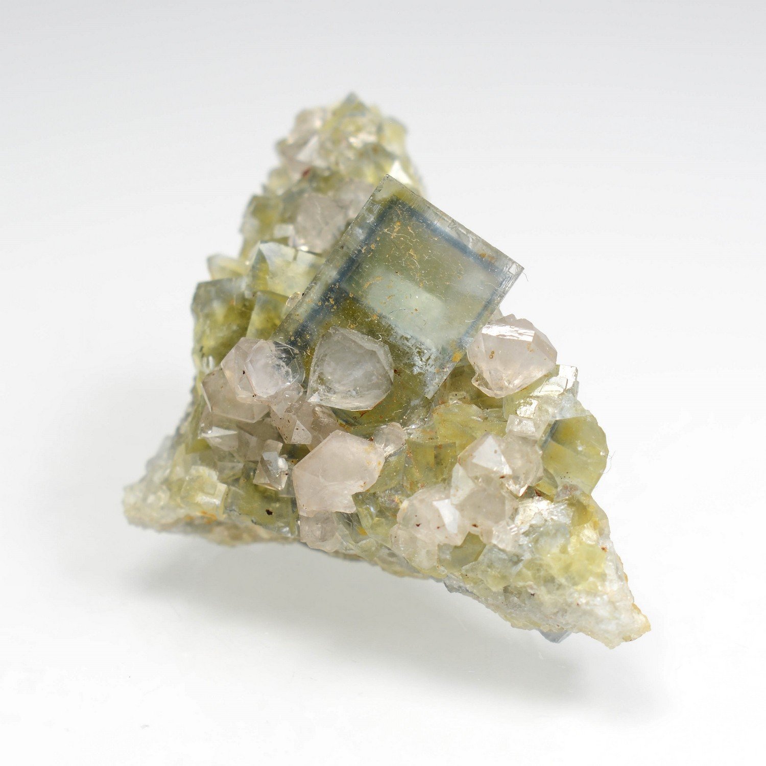 Fluorite - Valzergues, Aveyron, France