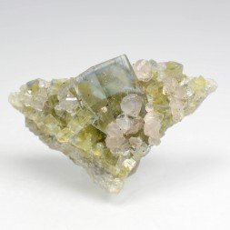 Fluorite - Valzergues, Aveyron, France