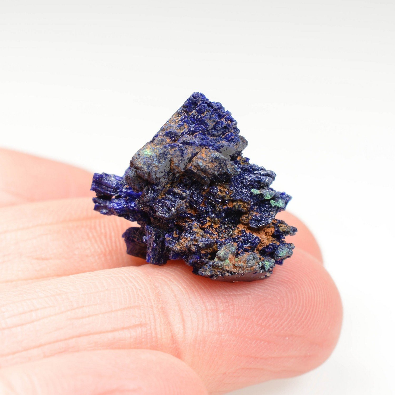 Azurite - Chessy, Rhône, France Azurite - Chessy, Rhône, France