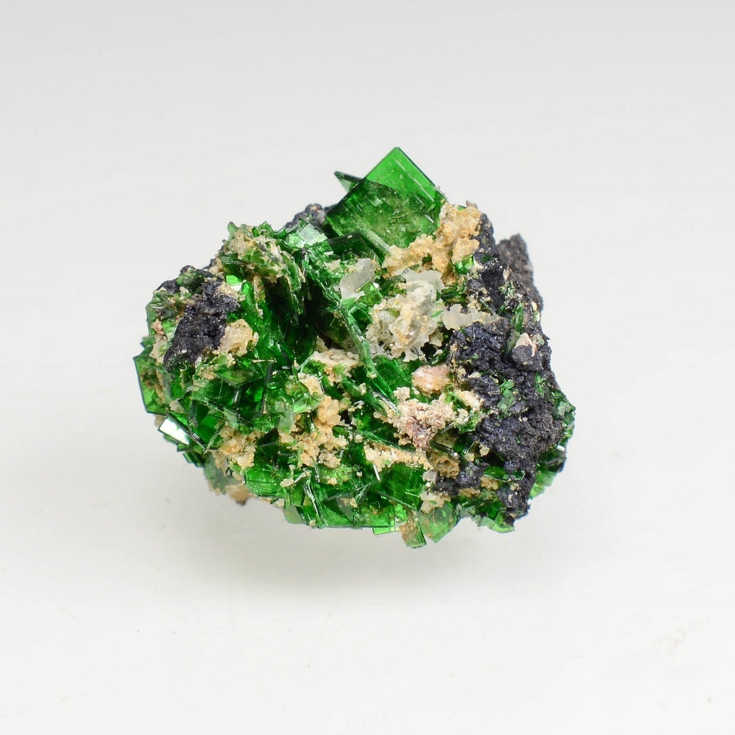 Torbernite - Mine Musonoi, Katanga, RD Congo (ex-Zaire)