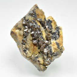 Cerussite - La Maladrerie, Villefranche-de-Rouergue, Aveyron, France